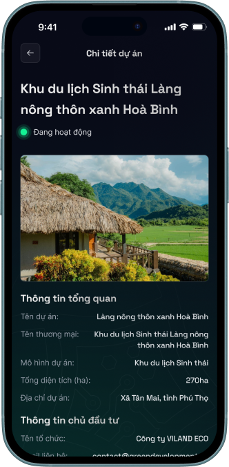 [Hình ảnh ứng dụng GreenFi] 